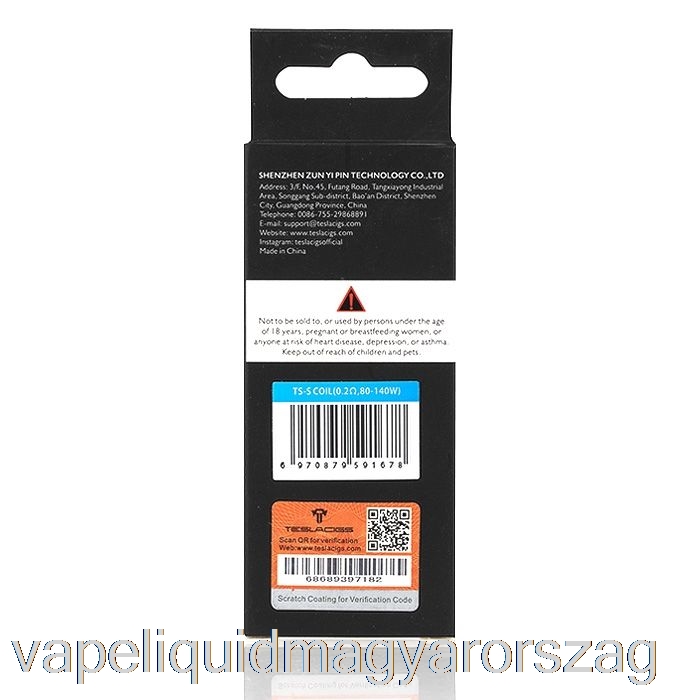 Teslacigs Ts Tallica Hálócsere Tekercsek 0,2 Ohm Ts-s Tekercsek Vape Folyadék